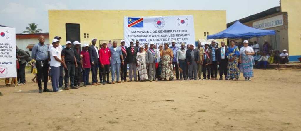 Kananga : La FMMDI intensifie la sensibilisation contre les VBG et promeut la prise en charge holistique à Lukonga, avec le soutien de la&nbsp;KOICA