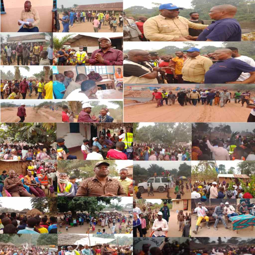 Kasaï Central : Le député Donatien Balekelayi en tournée parlementaire dans le&nbsp;Kazumba