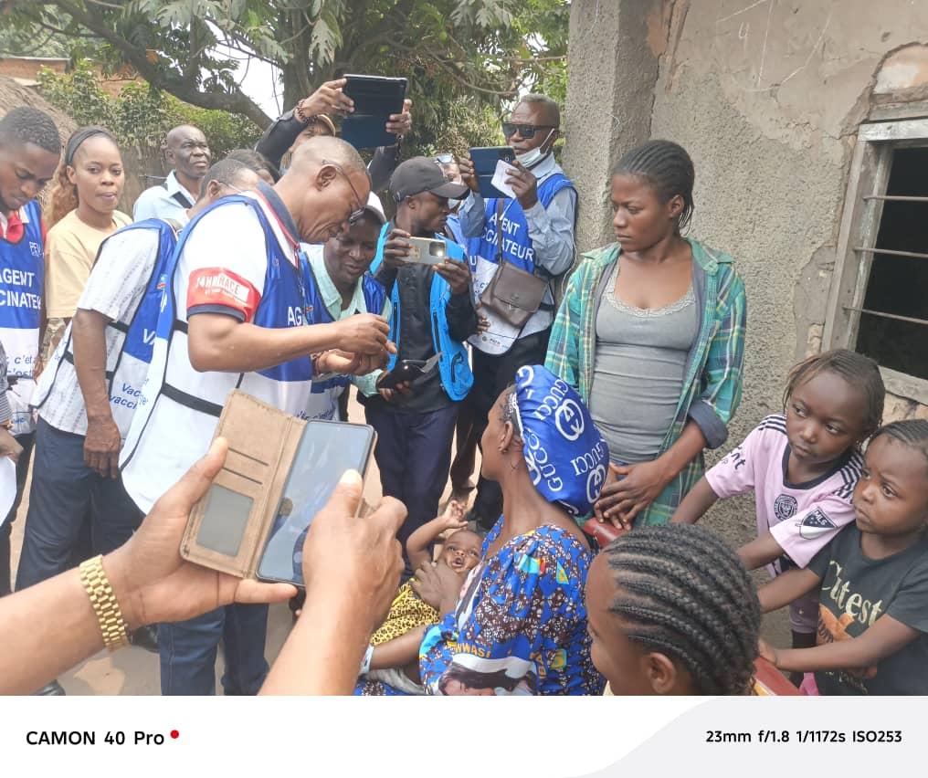 Mwene-Ditu : coup d’envoi de la campagne de vaccination contre la&nbsp;poliomyélite