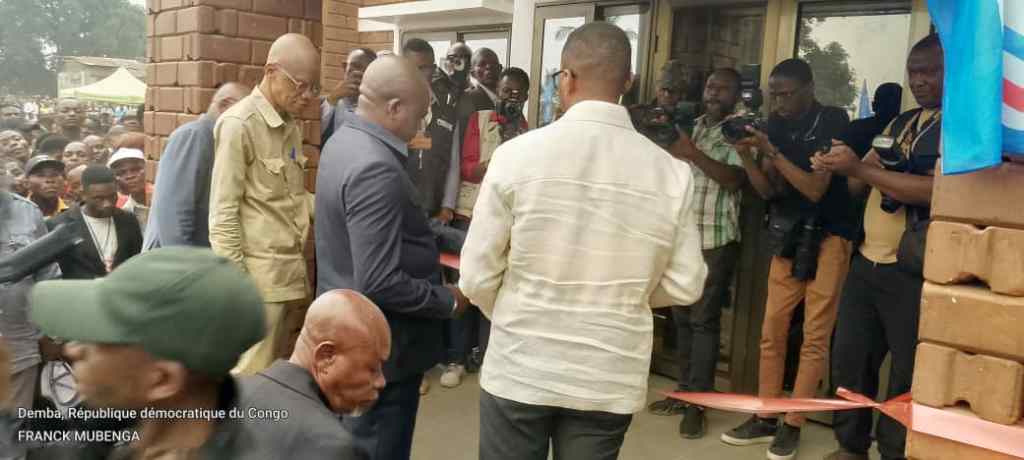 Kasaï Central : le tribunal de paix de Demba inauguré dans son nouveau&nbsp;bâtiment